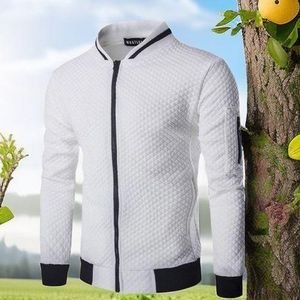 Berrykey Men's Casual Windbreak Lightweight Blazer Zipper Jacket & Coats - Dark Gray